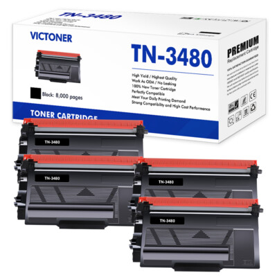 Toner Fits Brother TN-3480 HL-L5000D L5100DN L5200DW L6250DN DCPL5500DN