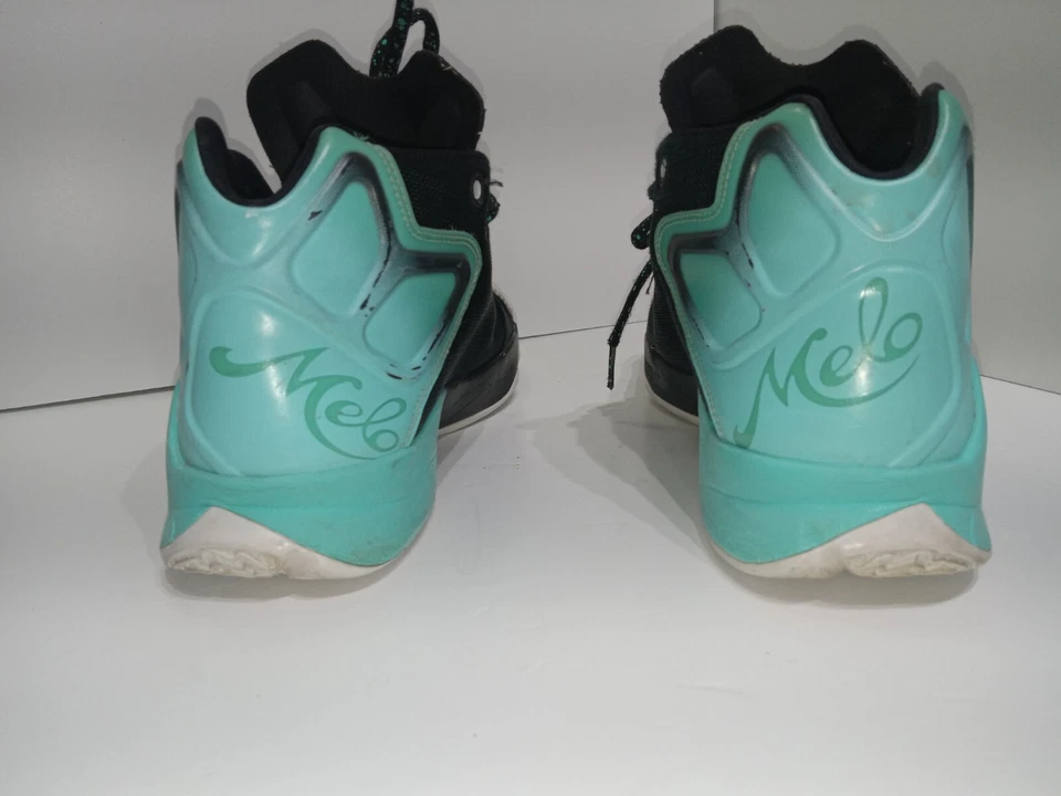 Nike Mens Air Jordan Melo M12 827176-106 White Basketball Shoes Sneakers Sz 8 - Image 3 of 4