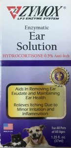 zymox ear solution inflammation relief