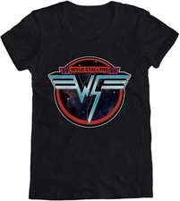 Wyld Stallyns Bill And Ted Tribute Party On Fellas Ladies' Crewneck T-Shirt