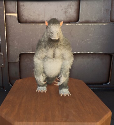 ark survival ascended pve official xbox/ps5/pc megatherium solid light grey
