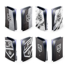 OFFICIAL NHL LOS ANGELES KINGS VINYL SKIN FOR SONY PS5 DISC EDITION CONSOLE