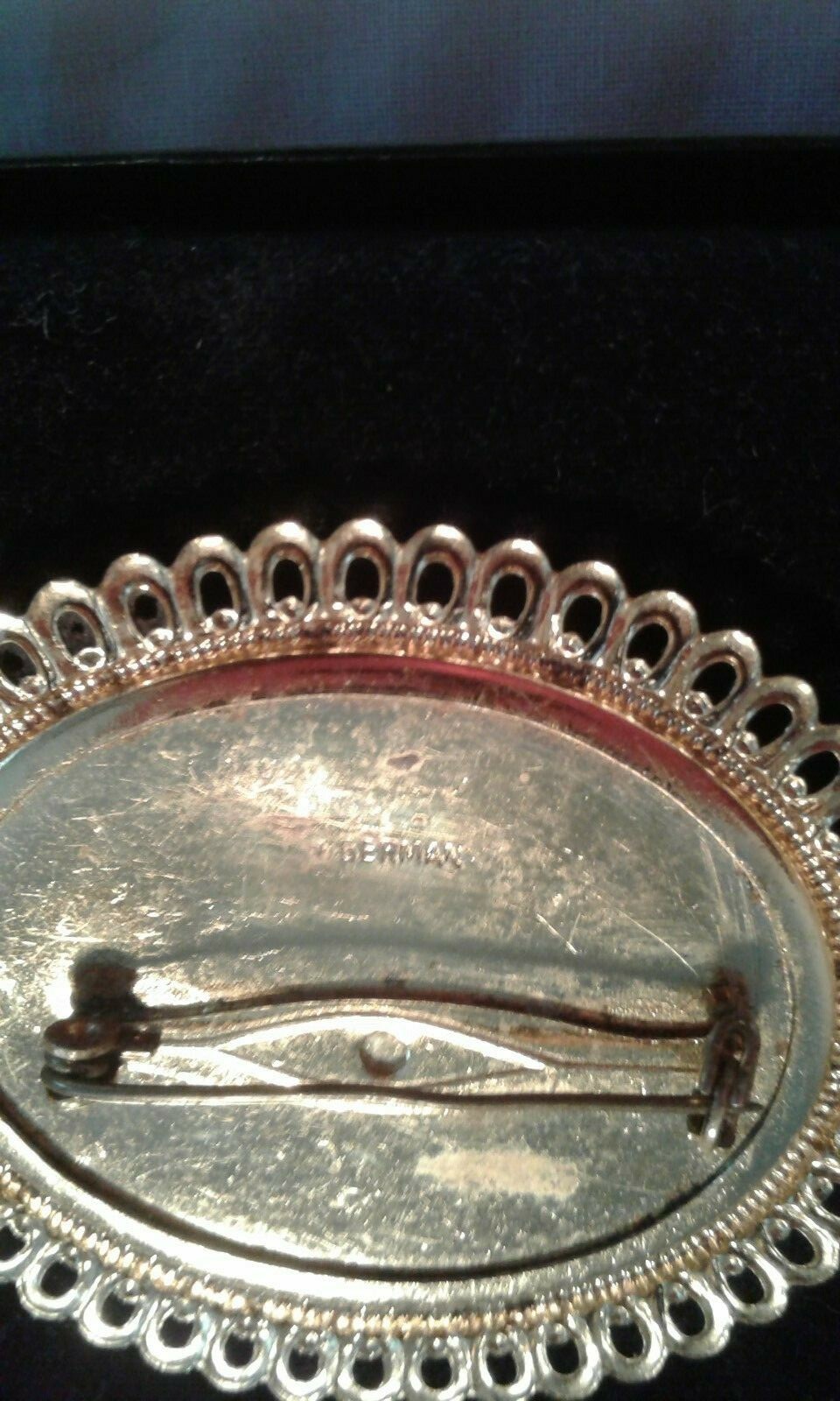 Designer Gold Polish Brass with  Mother of Pearl