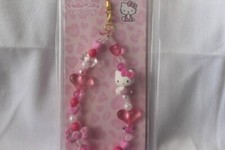Sanrio Hello Kitty strap heart beads strap new 2024