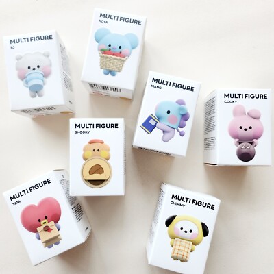 BTS BT21 23 Minini Multi Figure Official + Tracking Number | eBay