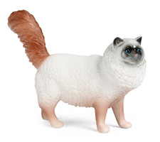 13cm Small Cat PVC Toy Wild Animal Figure Doll Kids Gift