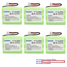 Kastar Ni-MH Battery Replace for AT&T/Lucent 3300 3301 6100 6200 Vtech 2423 2463
