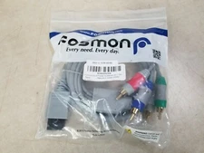 X16 Fosmon Gold Plated 6 Ft HDTV Component Cables RCA AV for Nintendo Wii U Wii