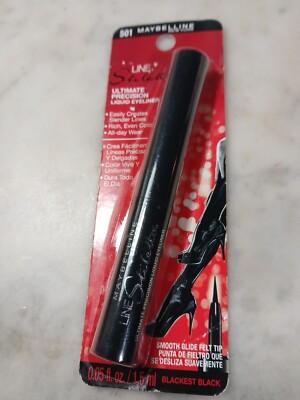 Maybelline Line Stiletto 501 Ultimate Precision Liquid Eyeliner. Blackest Black
