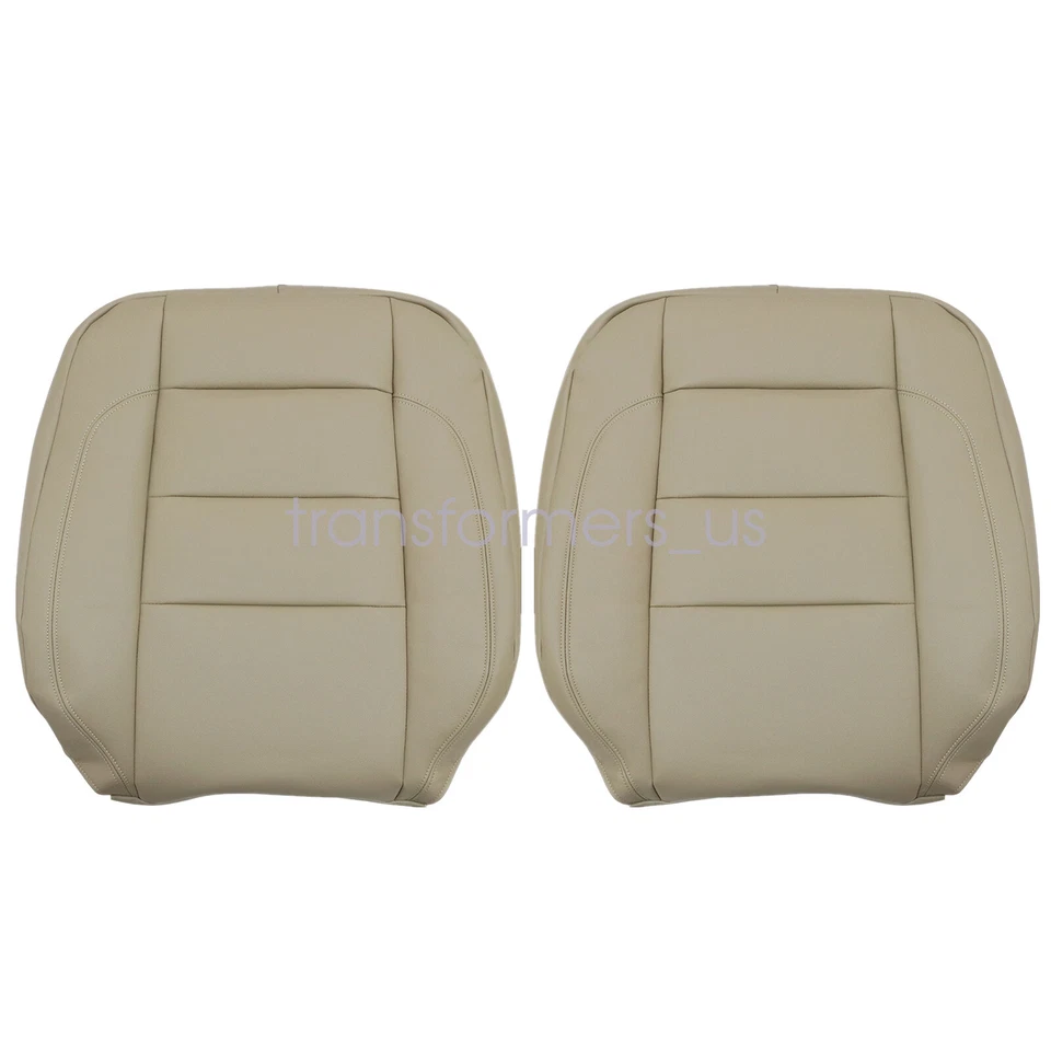 For 1998-2005 Lexus GS300 GS400 GS430 Both Side Top Leather Seat Cover Ivory - Image 4 of 4