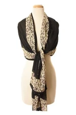 ROCCOBAROOCO rectangle wrap scarf 25”x 77”