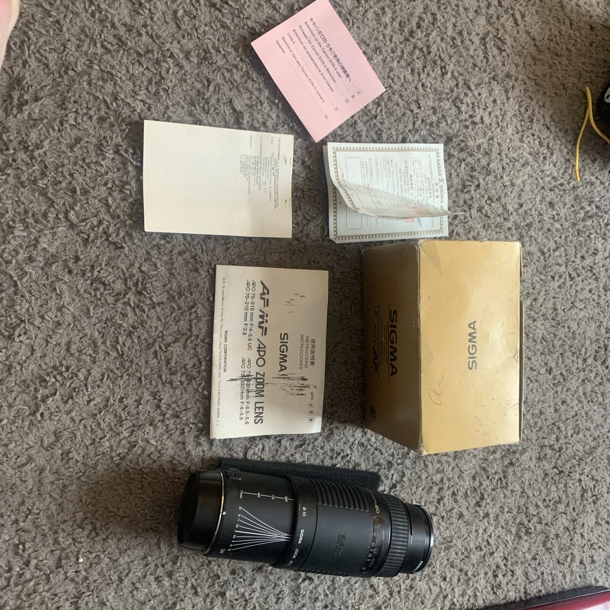 Sigma Camera Lenses for Canon 75-300mm Focal for sale | eBay
