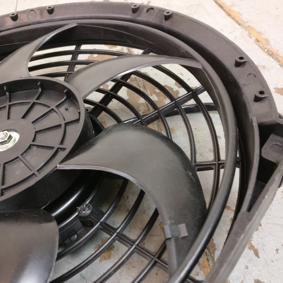 1961-66 Ford F-Series caminhão 10" S-Blade radiador ventilador de refrigeração 1019Cfm caixa captador - Imagem 3 de 4