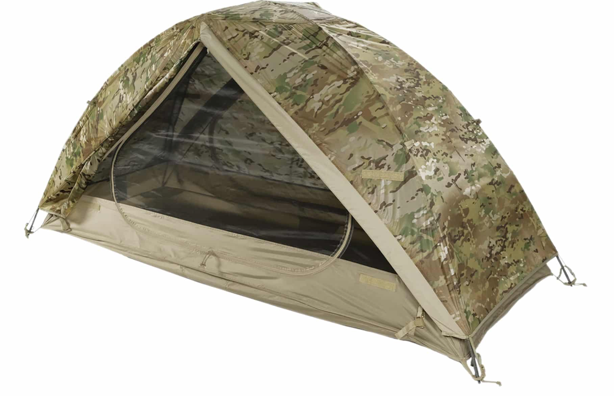 LITEFIGHTER TENT 1 個人用シェルターシステム *マルチカム LiteFighter 1-Person US Military Combat Tent- Coyote & MultiCam