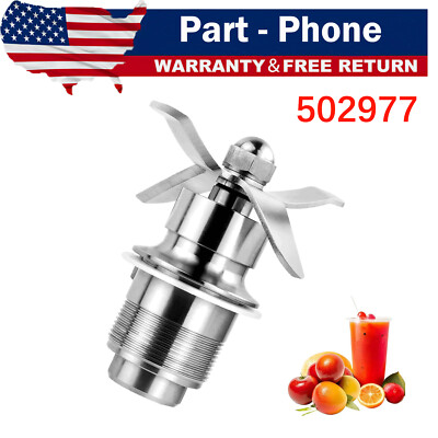 For Waring CB6 CB10 CB15 Cutting Blade Assembly Replacement 502977 Assembled