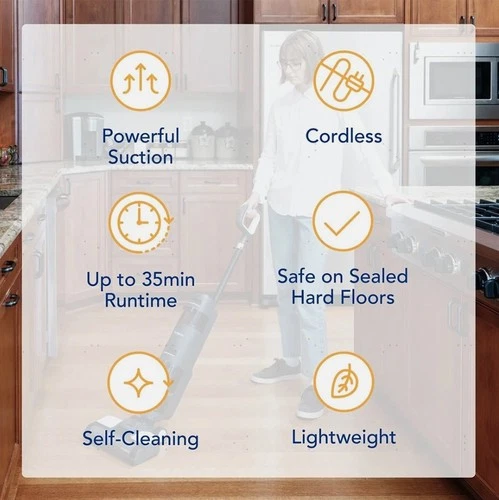 Tineco Floor One S2 Cordless Wet Dry Vacuum Mop Floor Washer image 2