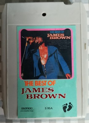 Vintage K7 Cassette Audio 8 Spuren 8-Spur Tape JAMES BROWN - NO LP CA49
