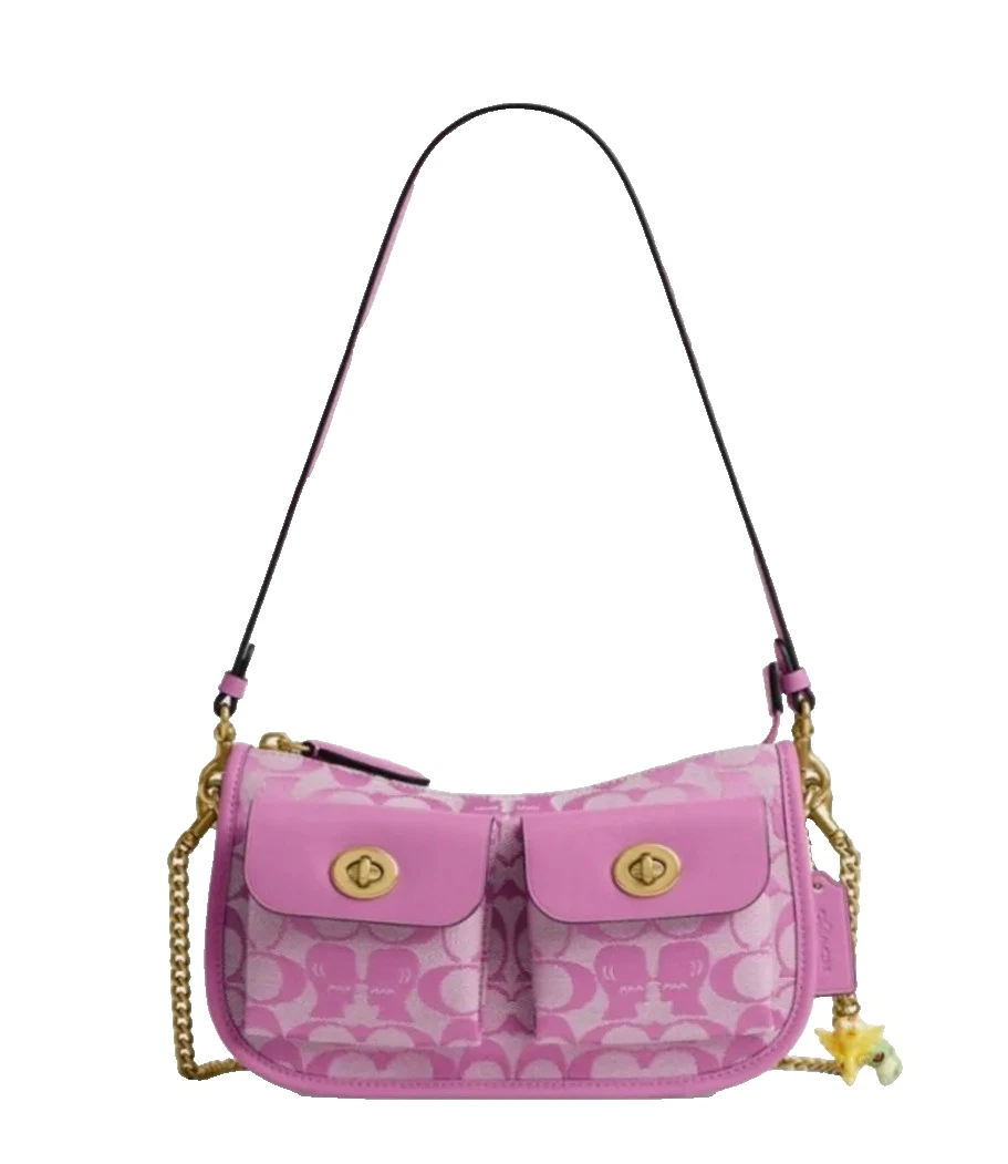 Coach ピンク ショルダーバッグ バッグ & ハンドバッグ 女性用 | eBay