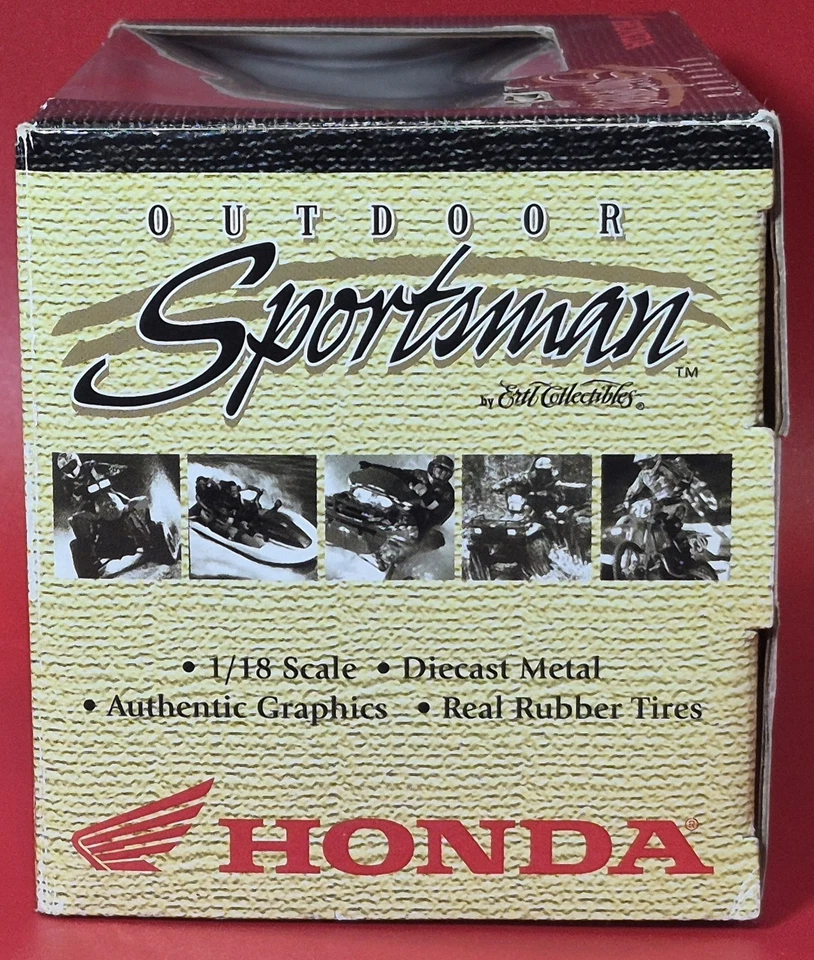 Ertl Honda Foreman Rubicon ATV 1:18 Outdoor Sportsman 4 Wheeler 36488B New In Bx - Image 4 of 4
