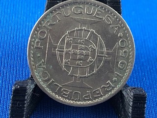 PORTUGAL INDIA 60 ESCUDOS 1959 (A3/523)