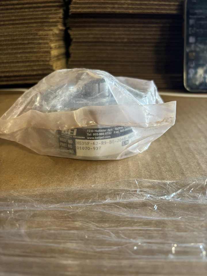 BEI SENSORS OPTICAL ENCODER 01070-937 HS35F-62-R9-BS-2048-ABZC-28V/V-SM18-S - Image 3 of 4