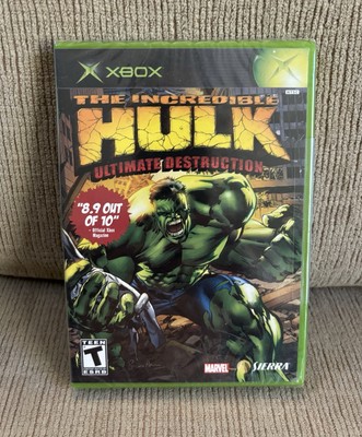 The Incredible Hulk Ultimate Destruction (XBOX, 2005) FACTORY SEALED BRAND NEW