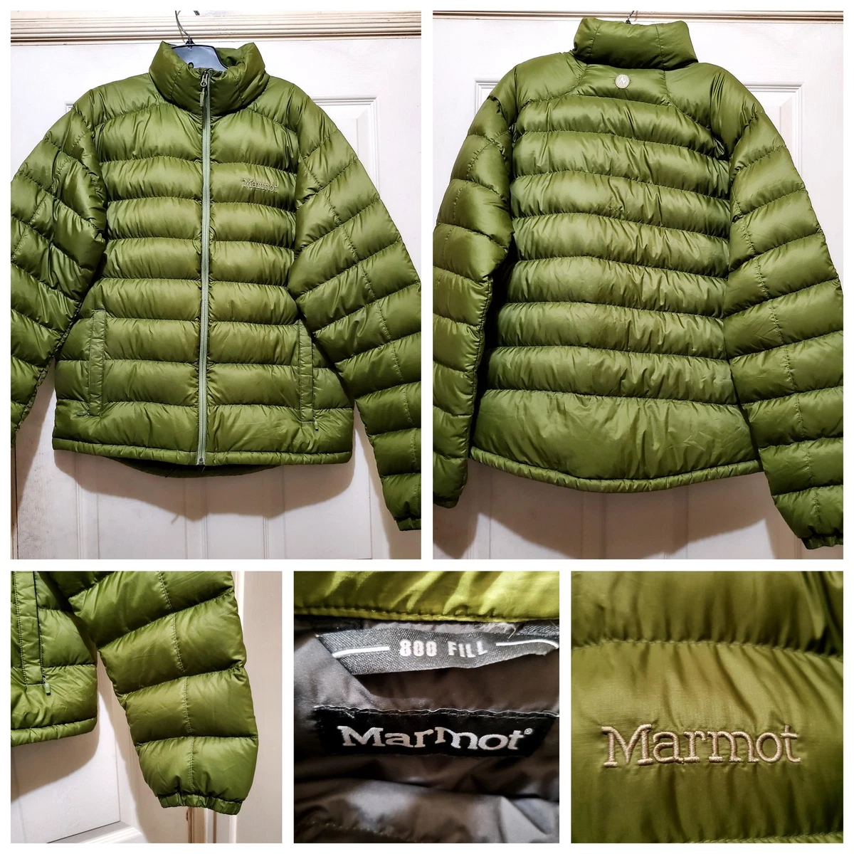 00s Marmot 825FILL puffy jacket L橙短丈y2k 【公式通販】