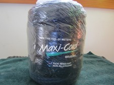 Maxi Cord 6Mm 100 Yds Braided NAVY BLUE MADE IN USA FADE RESISTANT