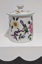 Old Foley James Kent England CHINESE ROSE Old Foley lidded Jam pot #833 VGC