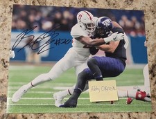 Bobby Okereke Signed AUTOGRAPH 8x10 Photo NEW YORK GIANTS NYG  LINEBACKER! W/COA