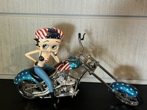 Betty Boop Motorcycle Figurine | eBay