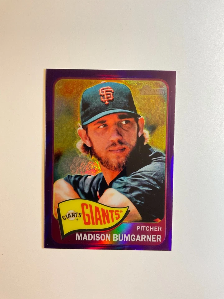 2014 Topps Heritage Chrome, Purple & Refractor Singles #THC You Pick From List - Image 3 of 3