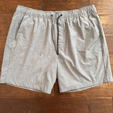 Eddie Bauer Shorts Pull On Elastic Waist UPF 50 Stretch Water Repel Men's XXL