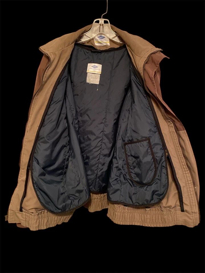 Chaqueta UPS Cremallera Completa Uniforme Ropa de Trabajo con Cremallera Forro ~ Talla L ~ Ver Descripción Foto 3 de 4