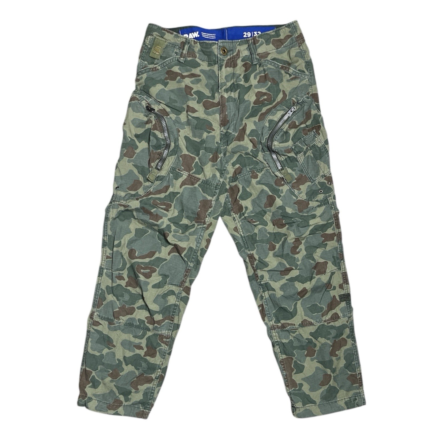 GStar Raw Camo Motorcycle Cargo Pants