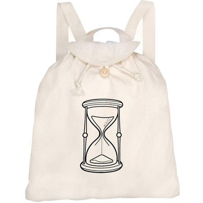 Canvas Rucksack / Backpack ''Hourglass'' (RK00045065)