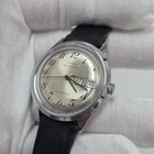Vintage 1979 Timex Viscount Automatic Day/Date 37719-10979 Mens Wrist Watch 37mm