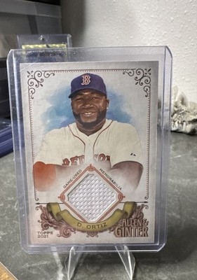 2021 Topps Allen & Ginter's - Full Size Relics a David Ortiz #AGA-DO (MEM)