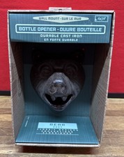 The Kraftsman Co. Flaschenöffner Gusseisen Bärenkopf Wandhalterung 0438