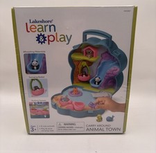 Lakeshore Learn & Play Carry Around Animal Town Playset NEW