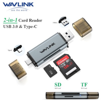 NEW USB 3.0 Type C to TF SD Micro SD TF OTG Smart Memory Adapter Laptop Compute
