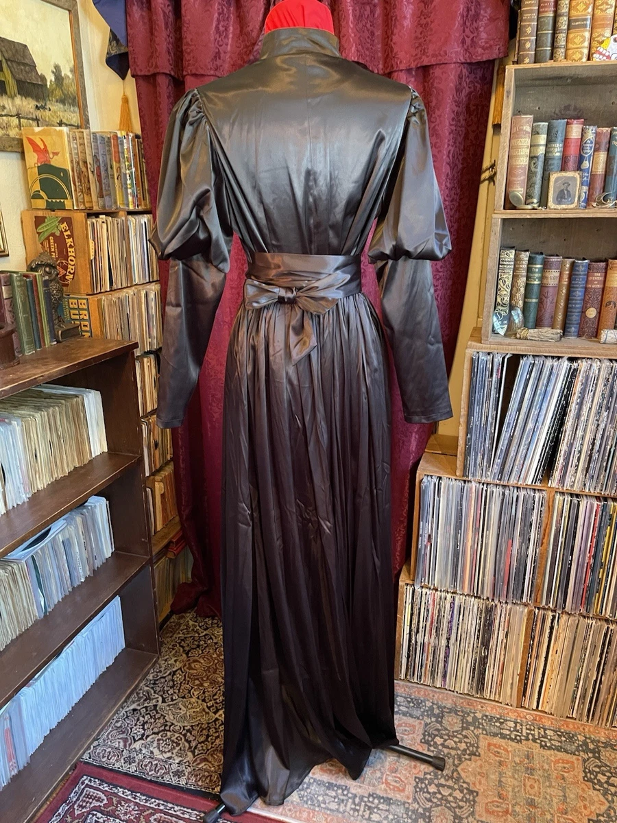 Vestido Victorian Choice Reproducción Años 1800 Negro Mediano Western Para Mujer’s