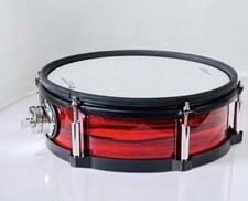 Dolby 12 Electronic Red Wood Tom or Snare w 6 Triggers for Roland Alesis Drum H