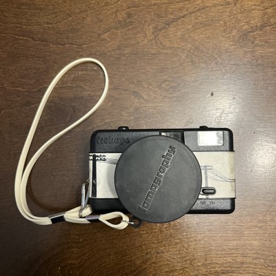 Vintage LOMOGRAPHY FISHEYE 35mm Camera With Lens Cover Black/White