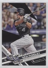 2017 Topps Black 10/66 Nick Hundley #108 0b0