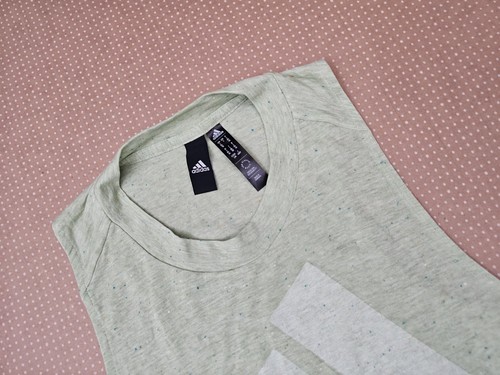Adidas Damen Winners 3.0 Tank Top, Magic Lime Melange Large - Bild 3 von 11