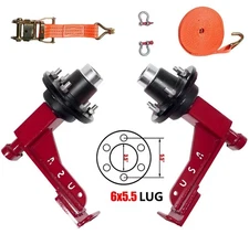 New upgrade superior Shipping Container Wheels,6x 5.5 Lug,Container mobile Kits.