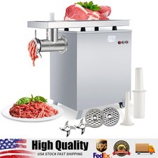 Commercial Electric Meat Grinder, 1323 Lbs/H ...