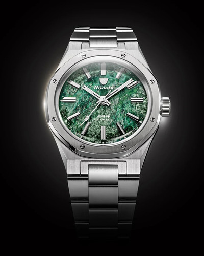 Nivada Grenchen F77 SST GREEN AVENTURINE MK1 - 37MM Limited Edition