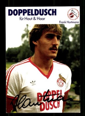Frank Hartmann Autogrammkarte 1 FC Köln 1983-84 Original Signiert